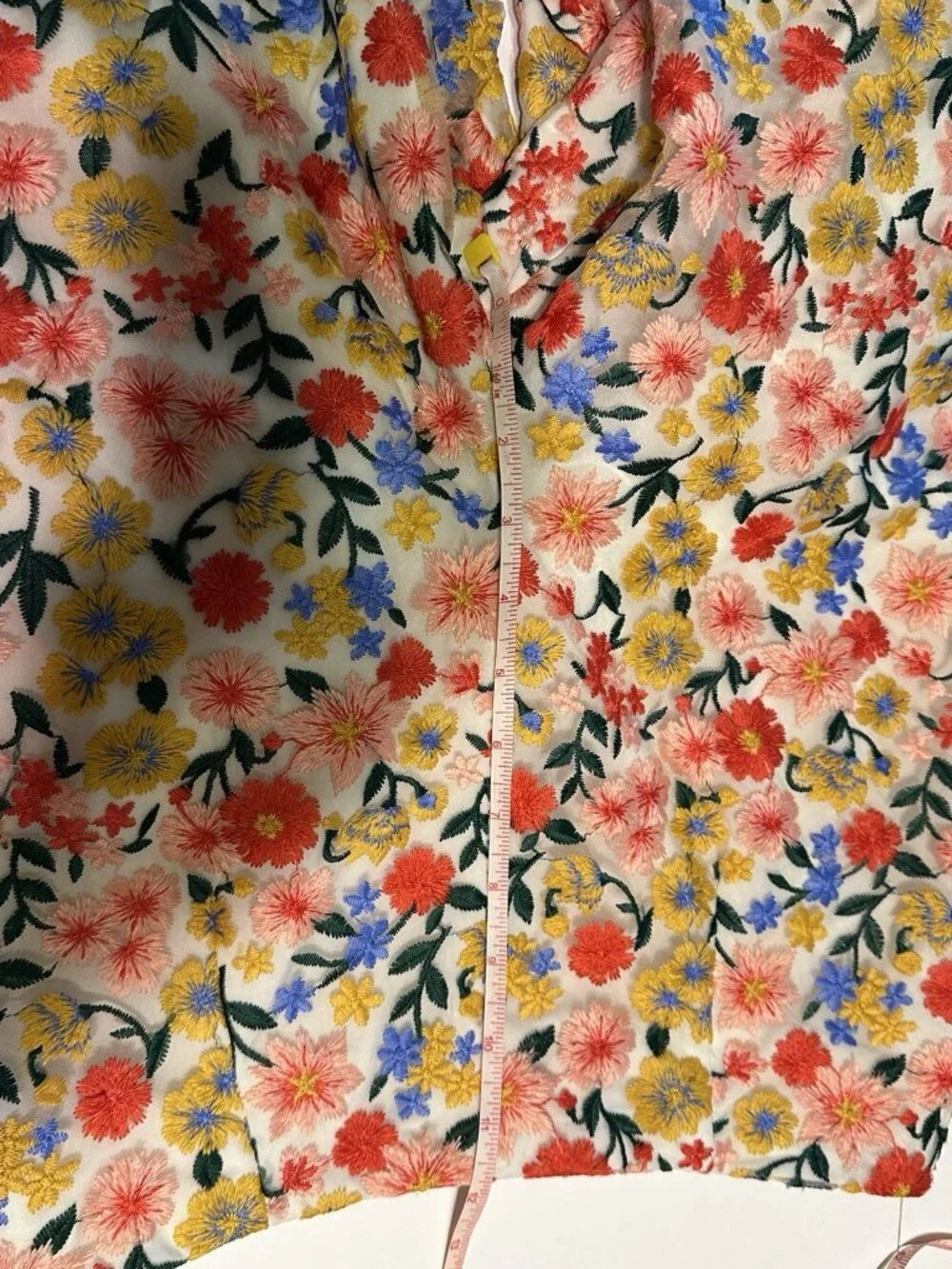 Antonio Melani  Woman Sz 4 Dress Pants Nellya Floral Embroidered Wide Leg Boho